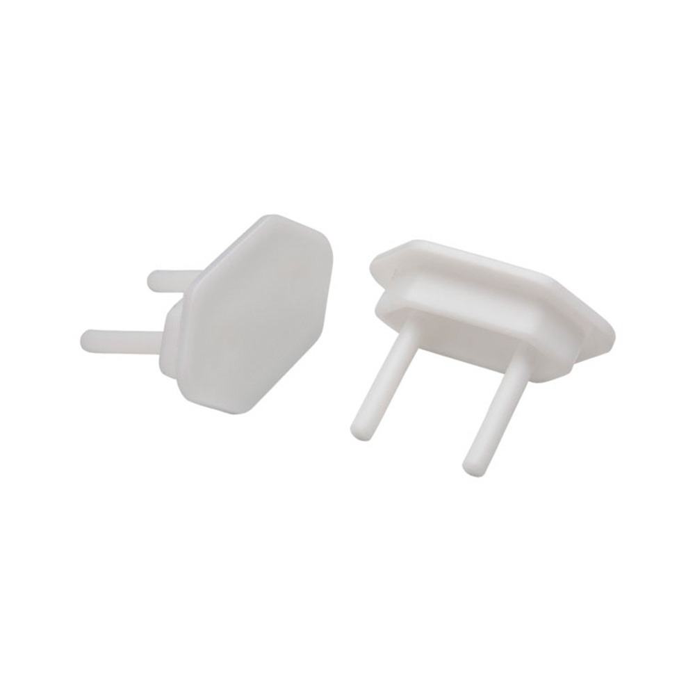 Protetor de Tomada Branco c/ 3 Pecas - Sforplast