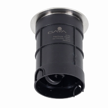 SPOT LED EMBUTIR SOLO COB 4W BIVOLT LUZ AMARELA 3000K 320LM IP67 - GAYA