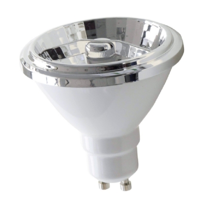 Lampada Led AR70 GU10 4,8W Bivolt Luz Amarela 300LM - Luminatti