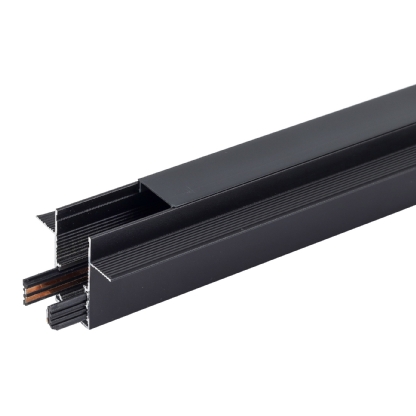 TRILHO EMBUTIR MAG PRETO 1 METRO - GAYA