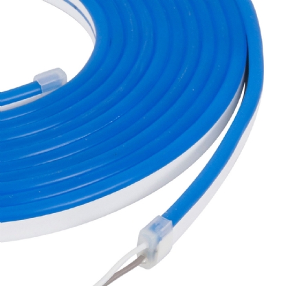 FITA LED NEON SLIM 7W/M 12V 400LM IP65 COM 5 METROS AZUL - GAYA