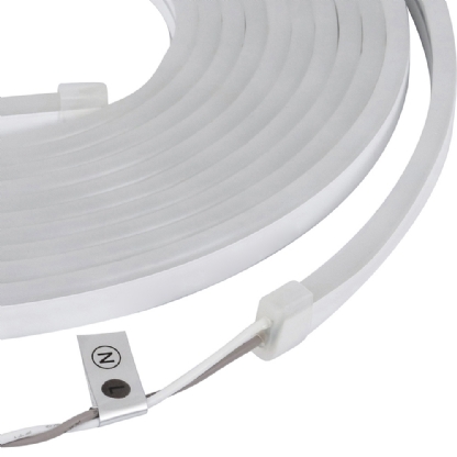 FITA LED NEON SLIM 7W/METRO 12V LUZ AMARELA 2700K 400LM IP65 ROLO 5 METROS - GAYA