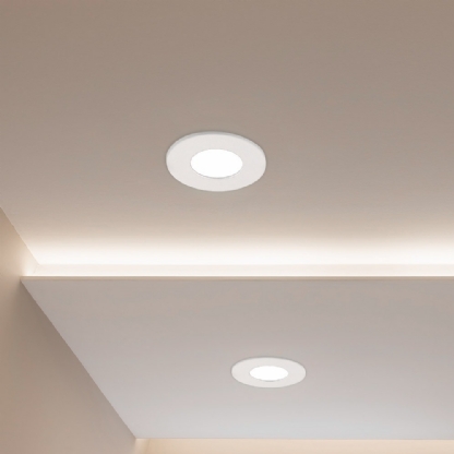 PAINEL LED REDONDO EMBUTIR 3,5W BIVOLT 3000K - BLUMENAU