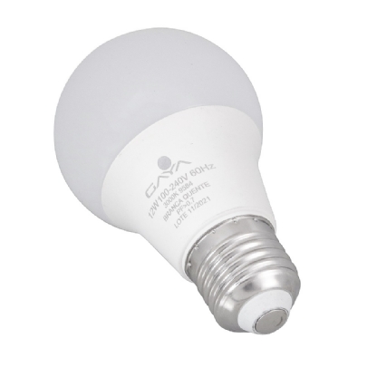 LAMPADA LED BULBO 12W BIVOLT 3000K E27 1018LM - GAYA