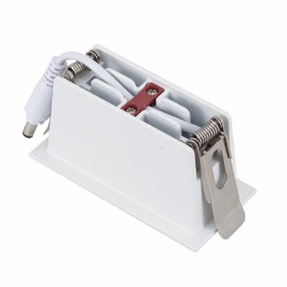 SPOT MINI FOCCO 6W BIVOLT 4000K 480LM 24G BRANCO E PRETO 88X35MM - GAYA