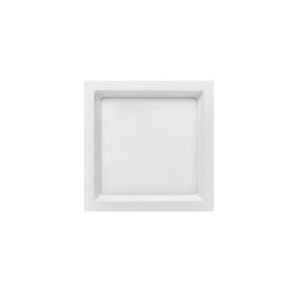 PAINEL LED EMBUTIR RECUADO 17W QUADRADO BIVOLT 3000K 20,2CM - STELLA