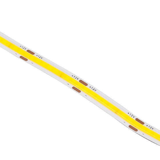 KIT FITA LED COB 9W/M 12V 4000K 10 METROS + 2 FONTES SLIM 5A - GAYA