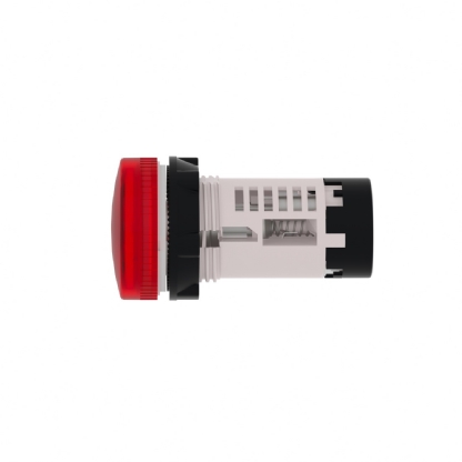 SINALEIRO PLASTICO PARA LAMPADA BA9S 250V 22MM VERMELHO - SCHNEIDER