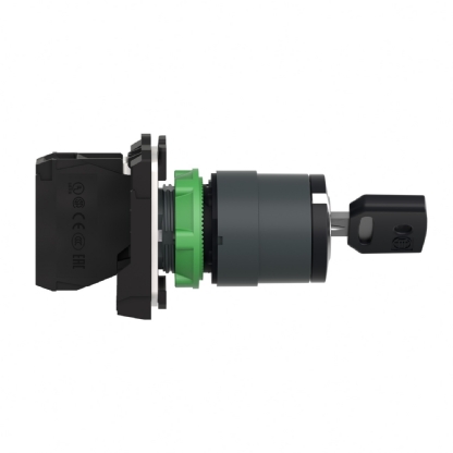 COMUTADOR COM CHAVE RETIRA ESQ 22MM 4 POSICOES 1NA - SCHNEIDEIR