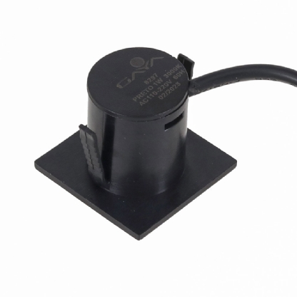 MINI SPOT LED PARA MOVEL 1W LUZ AMARELA 3000K 60LM PRETO - GAYA