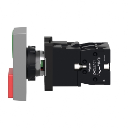 BOTAO LED DUPLO PLASTICO VERMELHO/VERDE 220VCA - SCHNEIDER