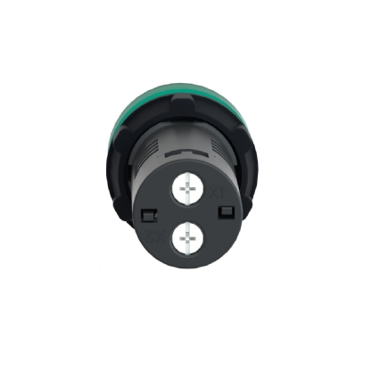 SINALIZADOR PLASTICO VERDE 22MM MONOBLOCO 220V - SCHNEIDER