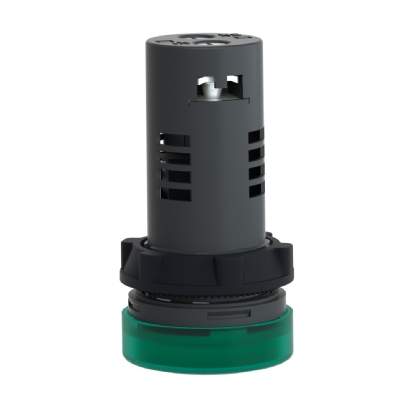 SINALIZADOR PLASTICO VERDE 22MM MONOBLOCO 220V - SCHNEIDER