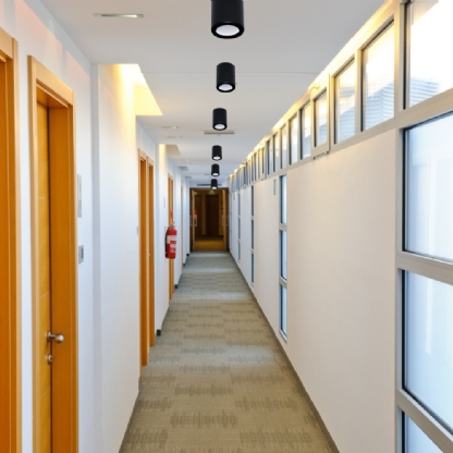 SPOT PARA 1 LAMPADA GU10 ALUMINIO REDONDO PRETO MICRO - IDEAL ILUMINACAO