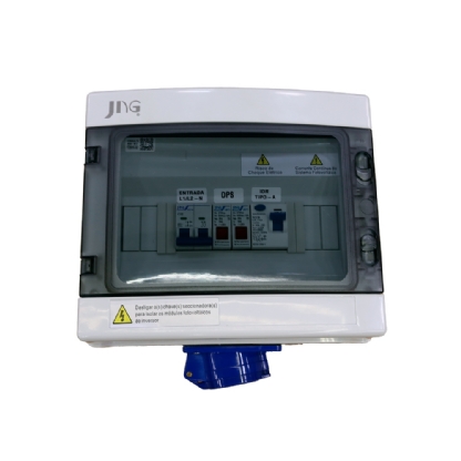 QUADRO PROTETOR CARREGADOR VEICULAR IP65 220V 32A COM TOMADA - JNG