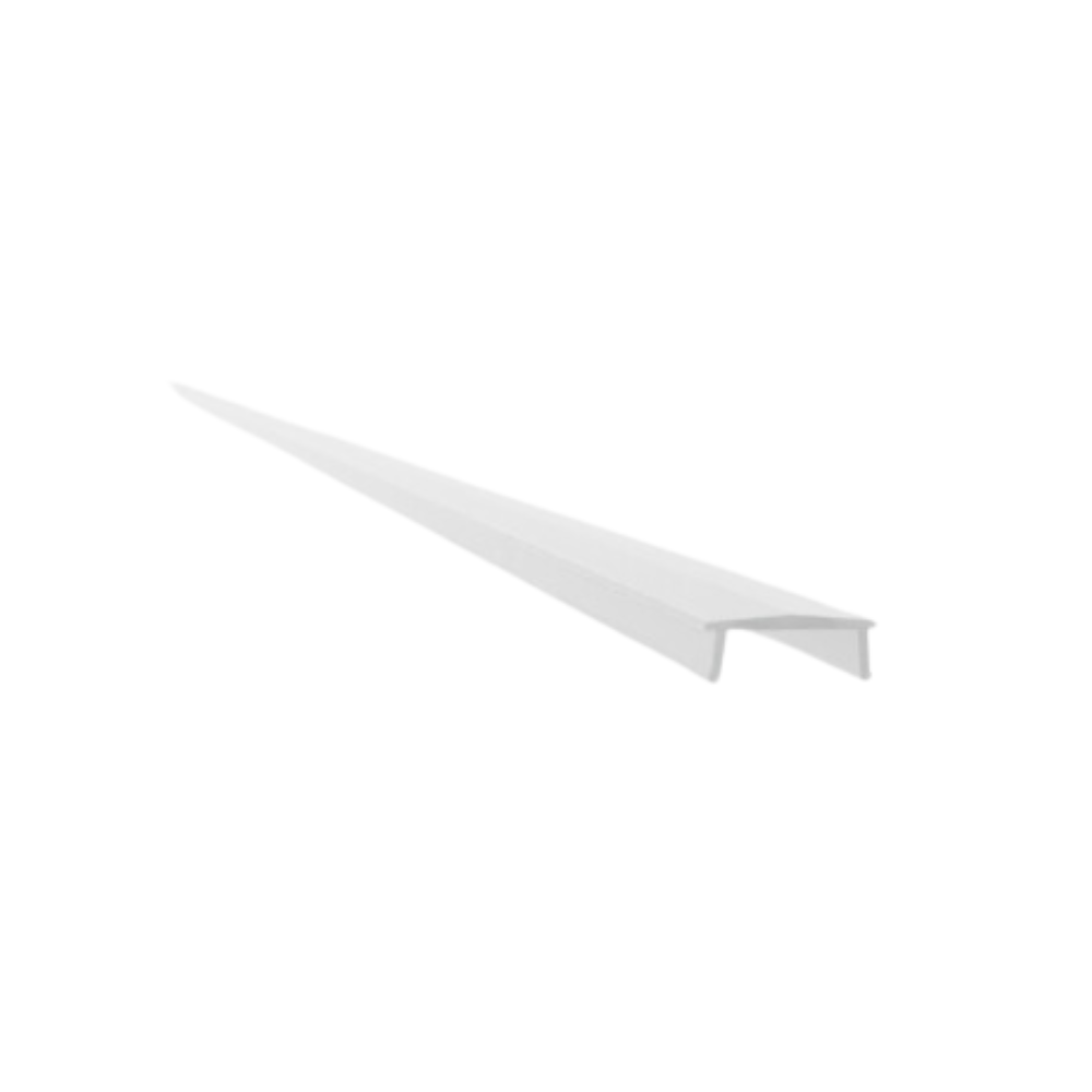 DIFUSOR ACRILICO BRANCO FINO 12MM 2 METROS - LUMINATTI