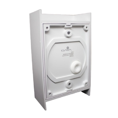 ARANDELA LED MAGIK 10W LUZ AMARELA 3000K BRANCO IP65 - GAYA