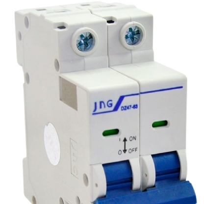 DISJUNTOR DIN BIPOLAR 63A 3KA CURVA C - JNG