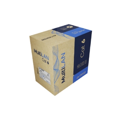 CABO MULTILAN CAT.6 U/UTP 24AWGX4P AZUL 305 METROS - FURUKAWA