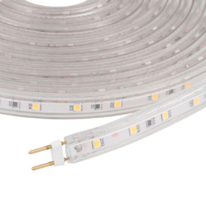 KIT FITA LED 14,4W/METRO 220V LZ BRANCA 6000K 960LM IP65 ROLO 5 METROS - GAYA