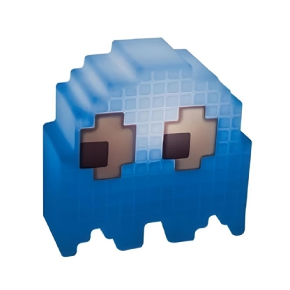 LUMINARIA DE MESA FANTASMINHA PACMAN AZUL PARA 1 LAMPADA E27 - USARE