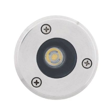 SPOT SOLO EMBUTIR LED 1W BIVOLT LUZ VERDE 80LM 60G IP67 - GAYA