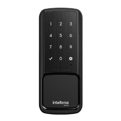 FECHADURA DIGITAL PRETO FV101 - INTELBRAS