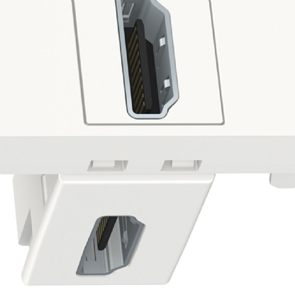 MODULO TOMADA HDMI PRE-CABEADA 1M BRANCO ORION - SCHNEIDER