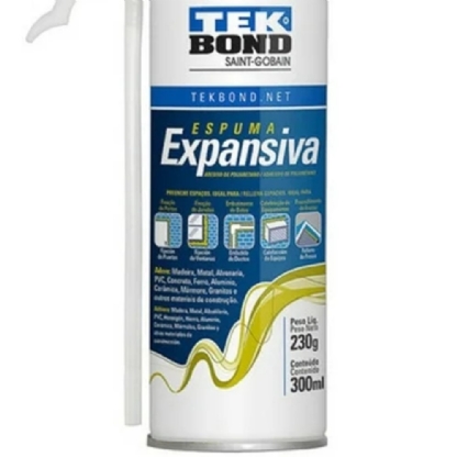 ESPUMA EXPANSIVA DE PU 230G/300ML - TEKBOND