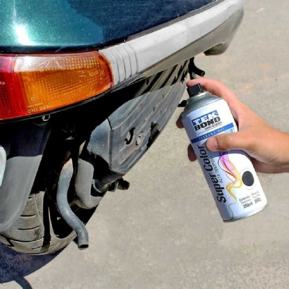 TINTA SPRAY PRETO FOSCO ALTA TEMPERATURA 350ML - TEKBOND