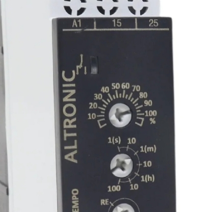 RELE TEMPO RETARDO/PULSO MULTI 24-240VCA/VCC 2NAF - ALTRONIC