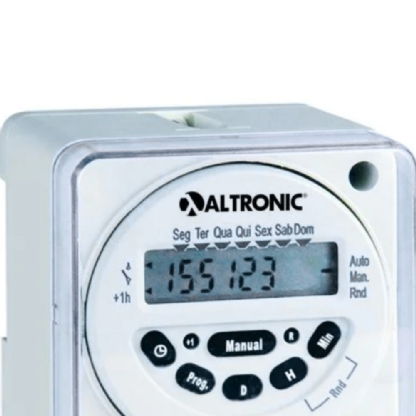 PROGRAMADOR HORARIO 32P BIVOLT 08A/250VCA - ALTRONIC