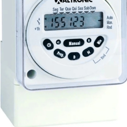 PROGRAMADOR HORARIO 32P BIVOLT 08A/250VCA - ALTRONIC