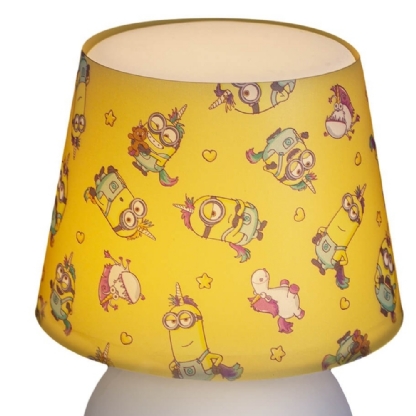 LUMINARIA DE MESA MINIONS UNICORNIO PARA 1 LAMPADA E27 - USARE