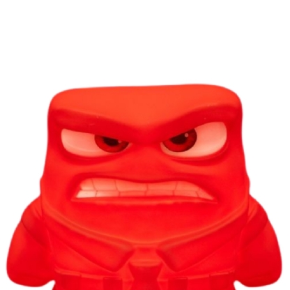 LUMINARIA DE MESA DIVERTIDAMENTE RAIVA PARA 1 LAMPADA E27 - USARE