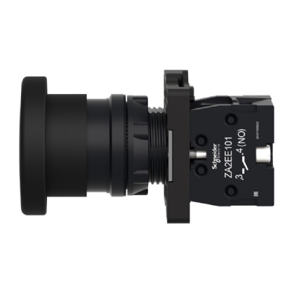 BOTAO PLASTICO SOCO IMPULSO 1NA 40MM PRETO - SCHNEIDER