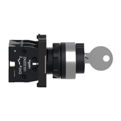 COMUTADORA COM CHAVE RETIRA 2L 3 POSICOES 2NA - SCHNEIDER