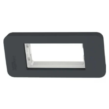 PLACA SUPORTE PARA MOVEIS 1 MODULO GRAFITE ORION - SCHNEIDER