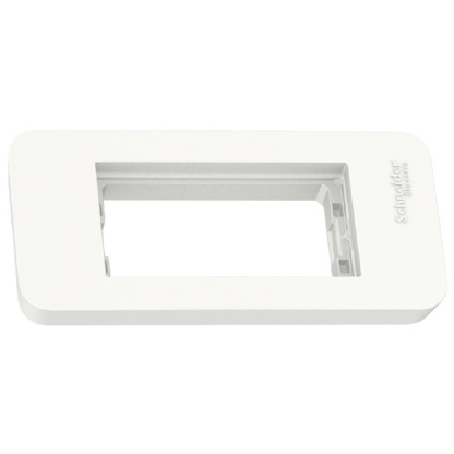 PLACA SUPORTE PARA MOVEIS 1 MODULO BRANCO ORION - SCHNEIDER