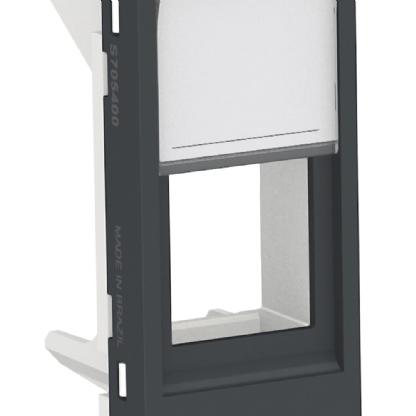 Modulo Tampa p/ Conector RJ45 Grafite Linha Orion - Schneider