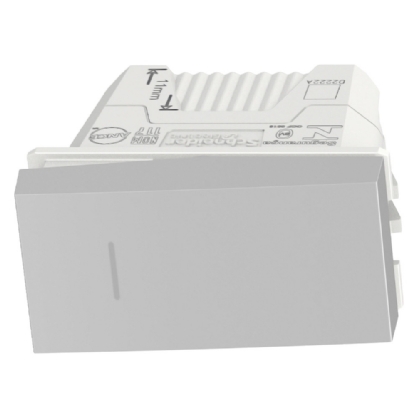 MODULO PULSADOR CAMPAINHA 10A ALUMINIO S/GRAV ORION - SCHNEIDER