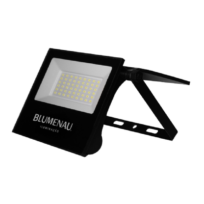PROJETOR LED 50W BIVOLT LUZ BRANCA 6500K 1000LM IP65 SOLAR PLAY - BLUMENAU