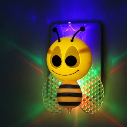 LUZ NOTURNA LED 0,5W BIVOLT RGB ABELHA - TASCHIBRA