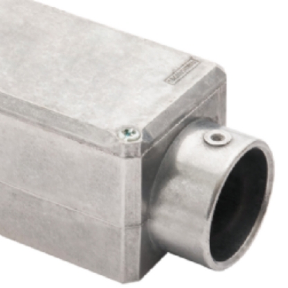 CONDULETE C ALUMINIO 1.1/4 POLEGADA SEM ROSCA COM TAMPA CEGA - TRAMONTINA