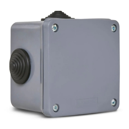 CAIXA PASSAGEM 80X80X60MM 4 EMBUTE IP54 - STECK