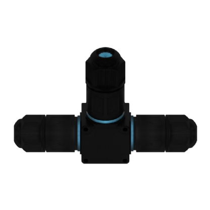 CONECTOR IMPERMEAVEL IP68 TIPO T - BLUMENAU