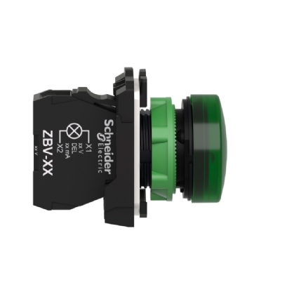 SINALEIRO PLASTICO LED 220VCA 22MM VERDE - SCHNEIDER