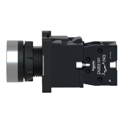 BOTAO PLASTICO FACEADO LUMINOSO 220V 1NA 22MM AMARELO - SCHNEIDER