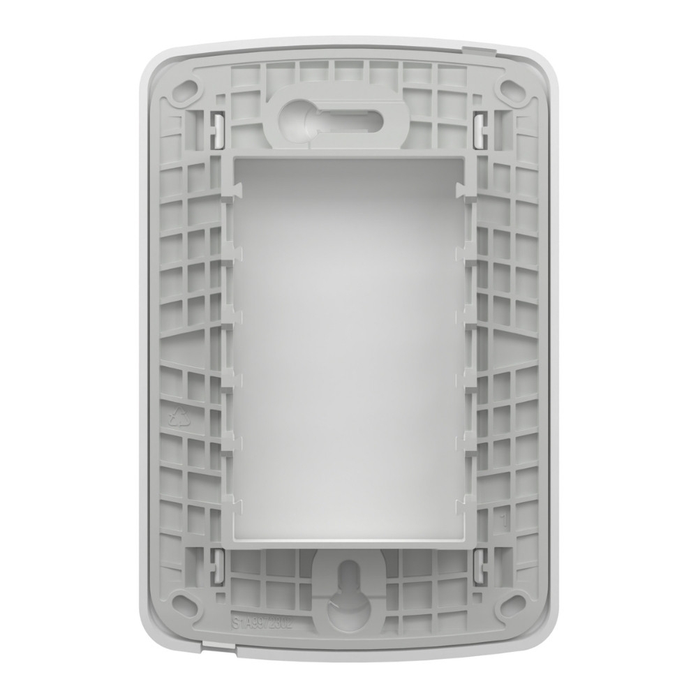 PLACA 4X2 CEGA BRANCO COM SUPORTE MILUZ - SCHNEIDER