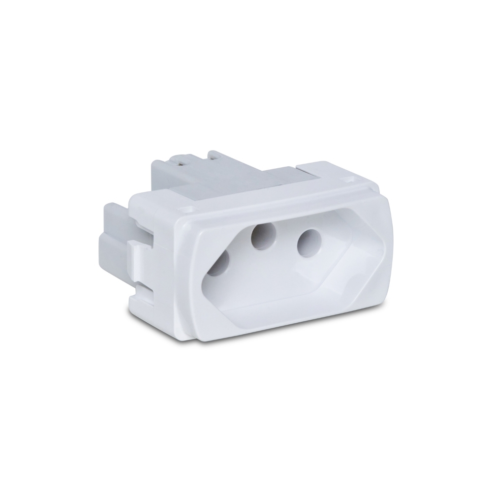 Modulo Tomada 2 Pinos + Terra 20A 250V Linha Miluz - Schneider